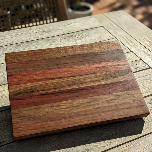 Australian Hardwood Solid Edge-Grain Cutting Board // Arthur
