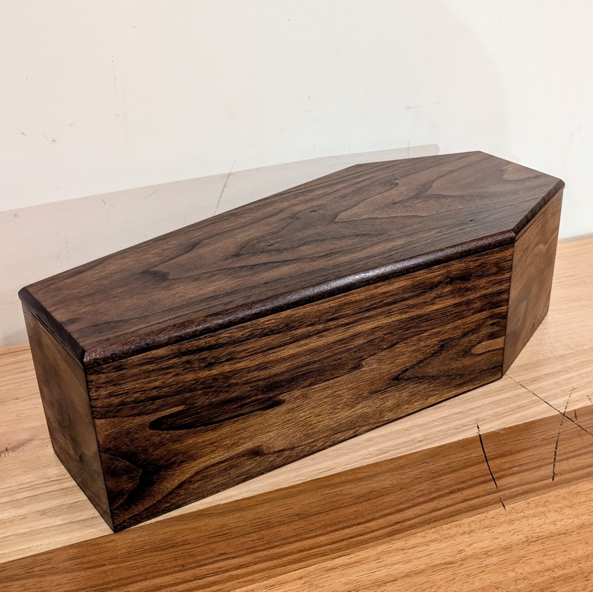Tabletop Coffin Keepsake Box Plans