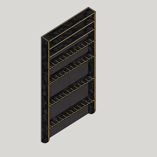 Multi-Clamp Storage Rack Build Plans